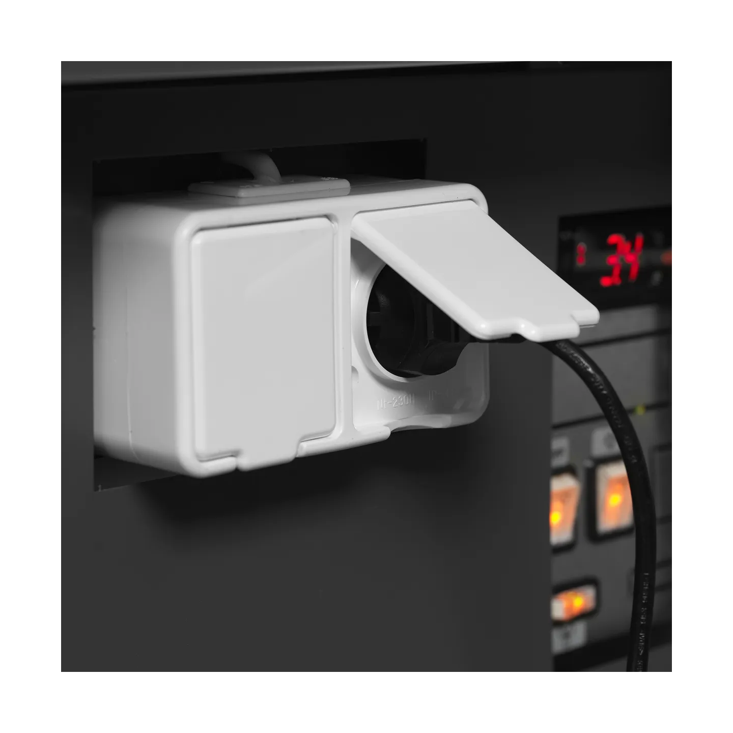 Vitrine réfrigérée SOCB37582A Gris 54160 TEFCOLD-mondialchr.com