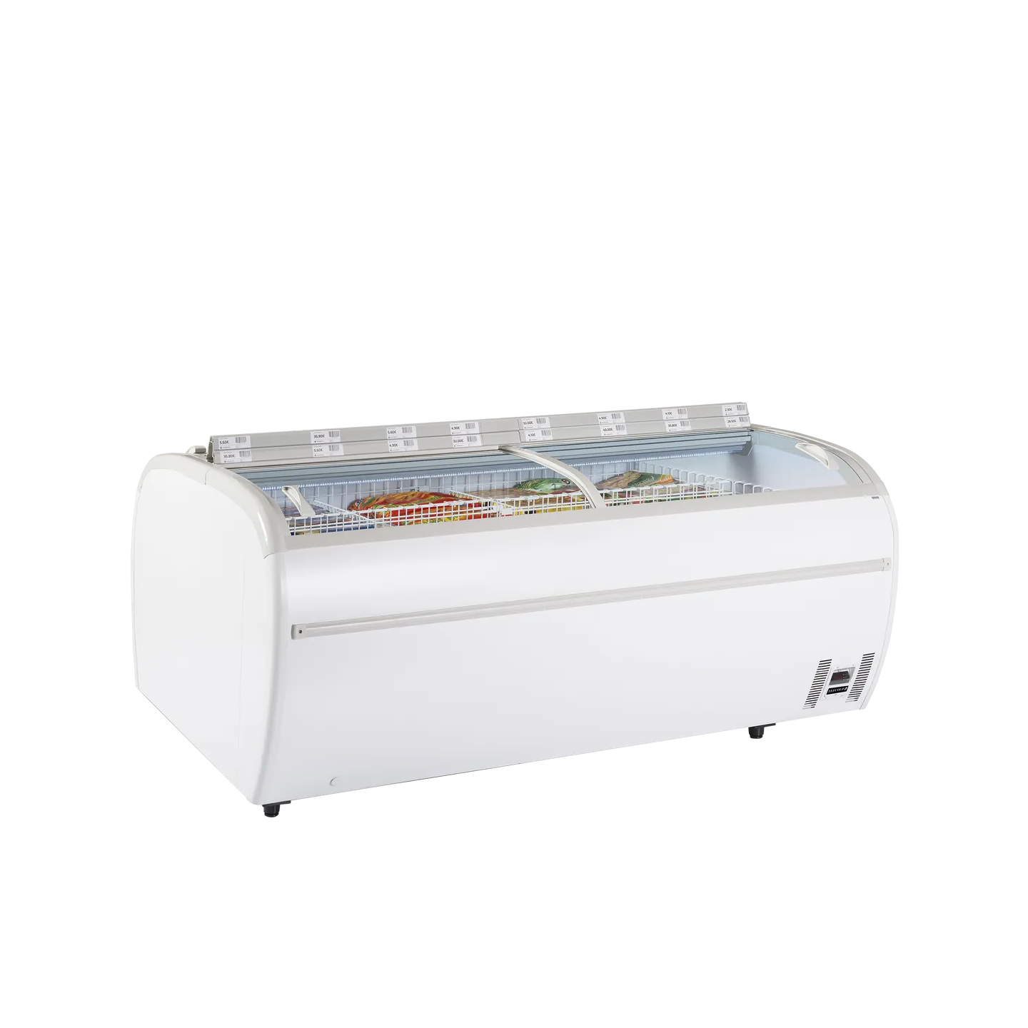 Congélateur de supermarché TWIN 220-CF 16320 TEFCOLD-mondialchr.com
