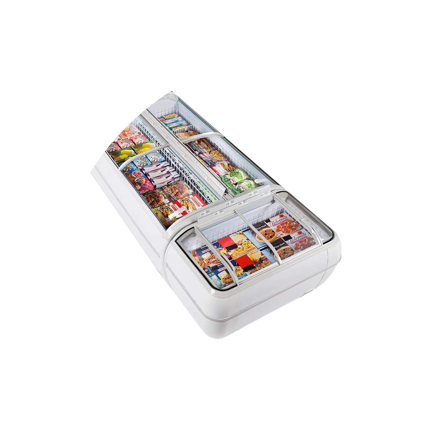 Congélateur de supermarché TWIN 220-CF 16320 TEFCOLD-mondialchr.com