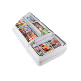 Congélateur de supermarché TWIN HEAD-CF 16323 TEFCOLD-mondialchr.com