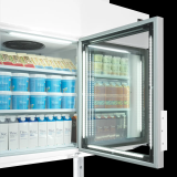 Congélateur armoire de supermarché MTF250 VS 37820 TEFCOLD-mondialchr.com