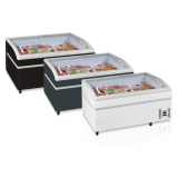 Congélateur de supermarché SHALLOW 150-CF blanc 17309 TEFCOLD-mondialchr.com