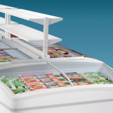 Congélateur de supermarché SHALLOW 150-CF blanc 17309 TEFCOLD-mondialchr.com