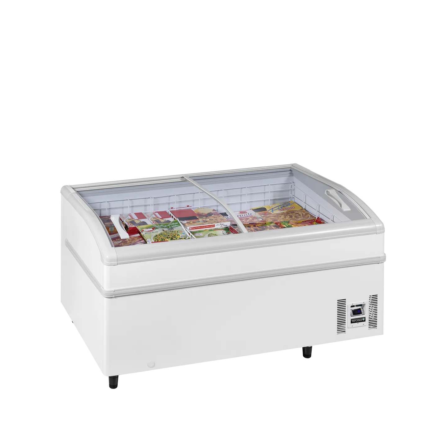 Congélateur de supermarché SHALLOW 150-CF blanc 17309 TEFCOLD-mondialchr.com