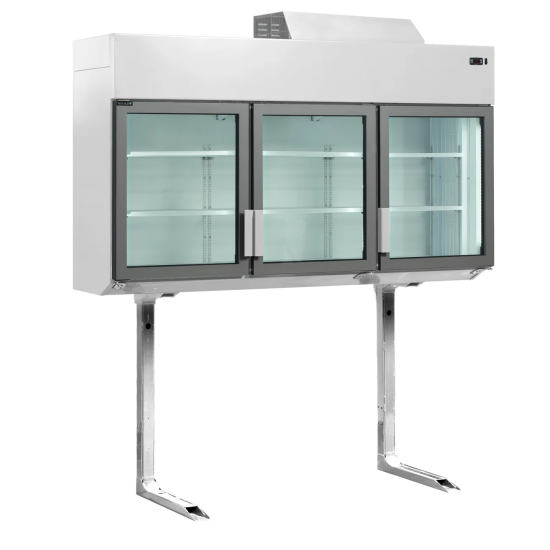 Congélateur armoire de supermarché MTF185 blanc 41038 TEFCOLD-mondialchr.com
