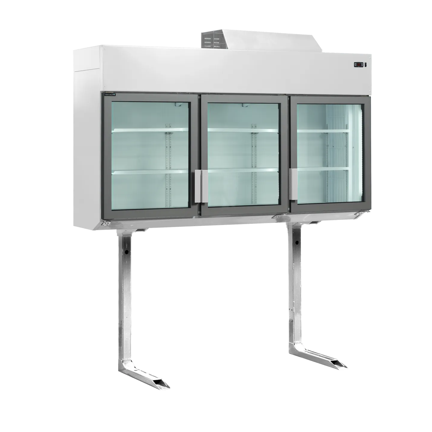 Congélateur armoire de supermarché MTF185 blanc 41038 TEFCOLD-mondialchr.com