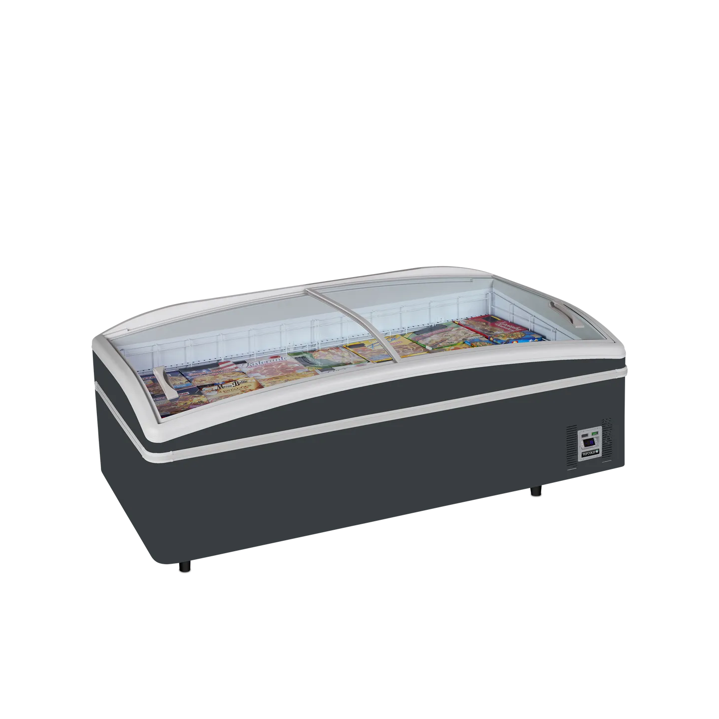 Congélateur de supermarché SHALLOW HEAD A-CF Gris 17325 TEFCOLD-mondialchr.com