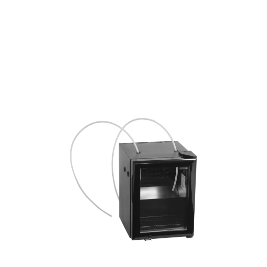 Réfrigérateur table top BC30 MC Noir 33237 TEFCOLD-mondialchr.com