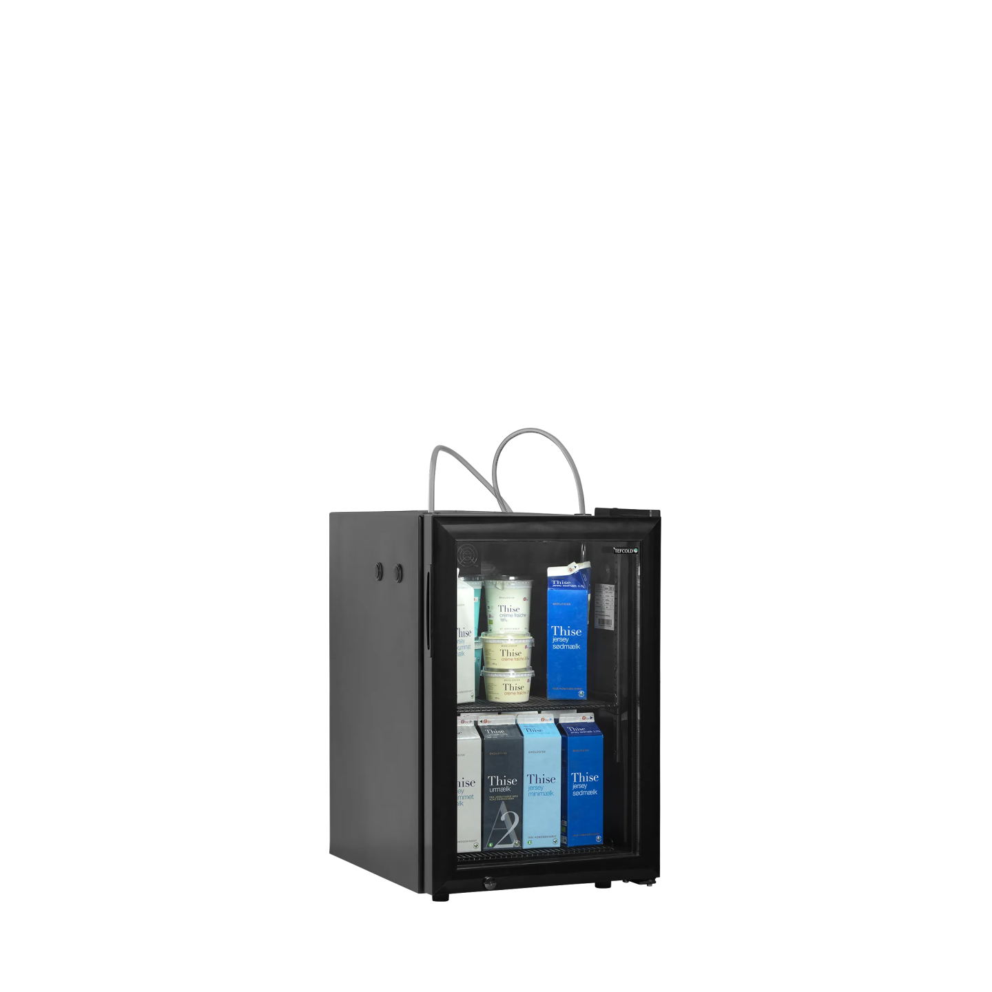 Réfrigérateur table top BC60 MC Noir 33376 TEFCOLD-mondialchr.com