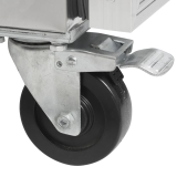 Soubassement réfrigéré UC5210 2 portes Inox 16533 TEFCOLD-mondialchr.com