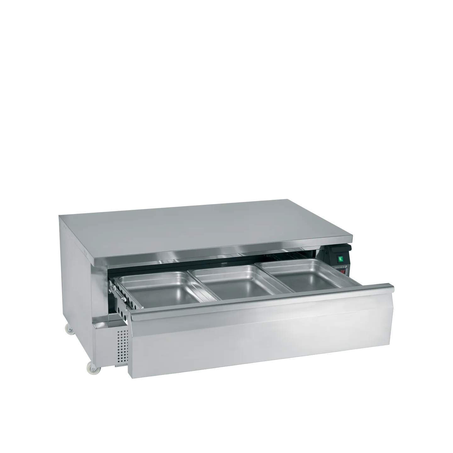 Soubassement réfrigéré UD1-3 Uni-Tiroir GN3/1 pces Inox16544 TEFCOLD-mondialchr.com