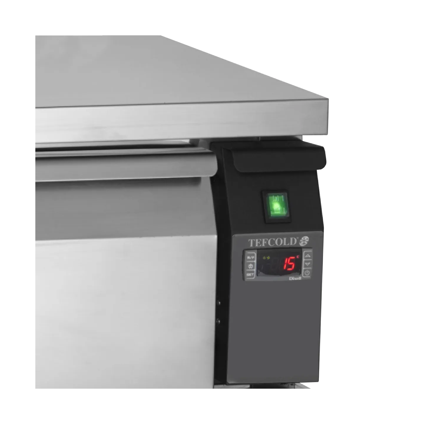 Soubassement réfrigéré UD1-3 Uni-Tiroir GN3/1 pces Inox16544 TEFCOLD-mondialchr.com