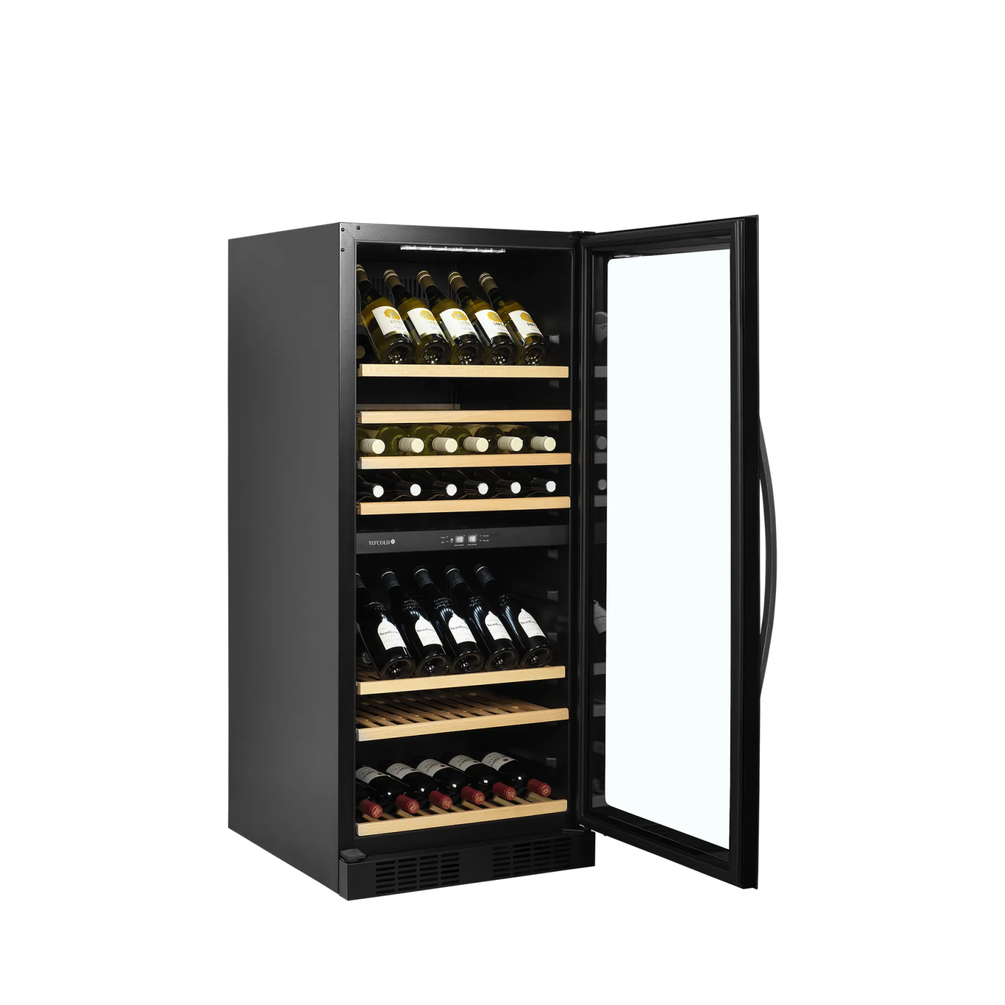 Cave à vin positive 2 zones TFW300-2F Noir 34126 TEFCOLD-mondialchr.com