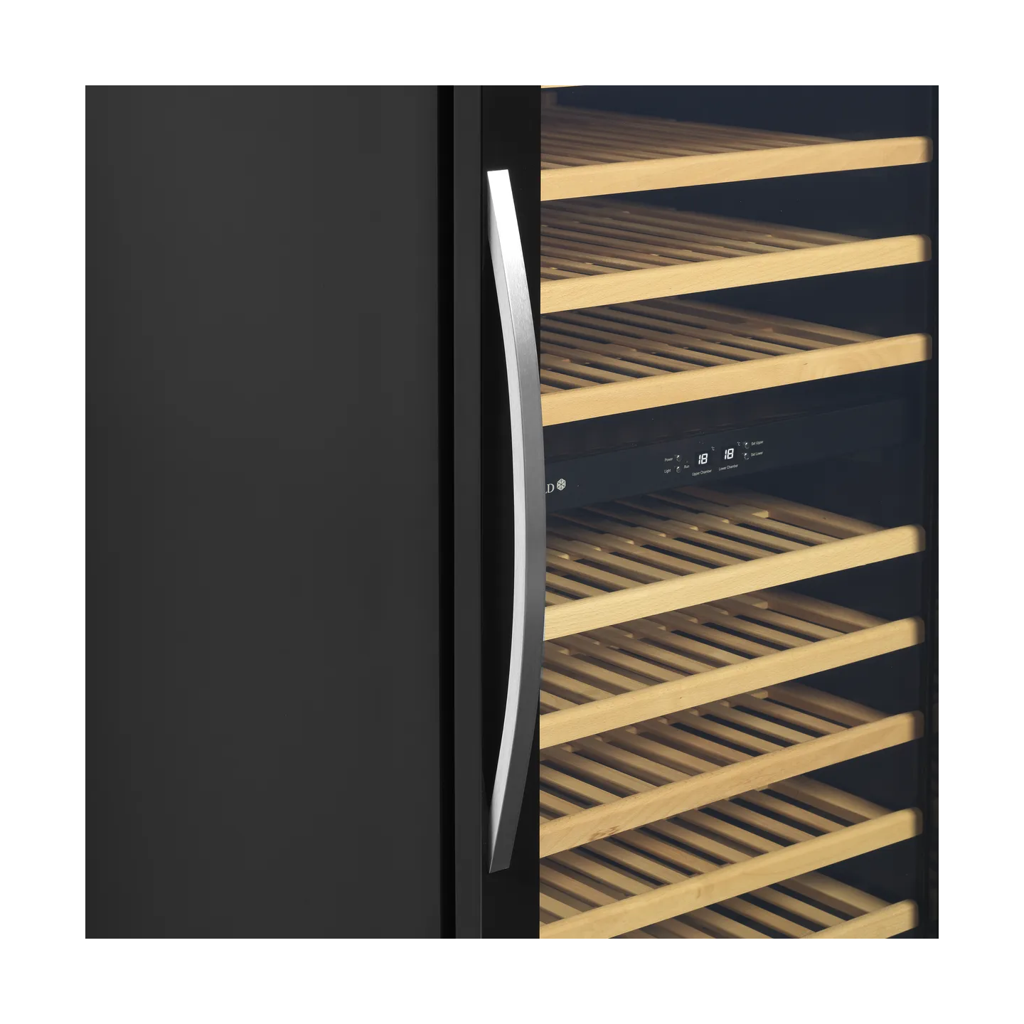 Cave à vin positive 1 zone TFW200-F Noir 34128 TEFCOLD-mondialchr.com