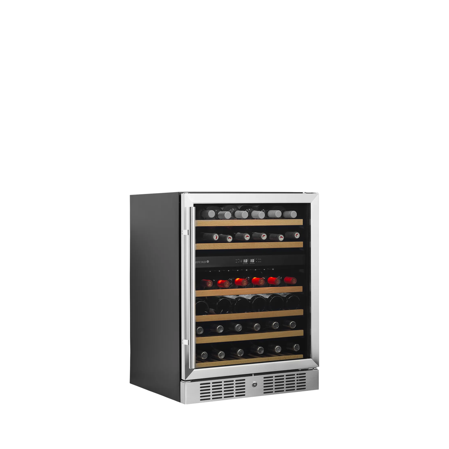 Cave à vin positive 2 zones TFW200-2S Noir 34129 TEFCOLD-mondialchr.com