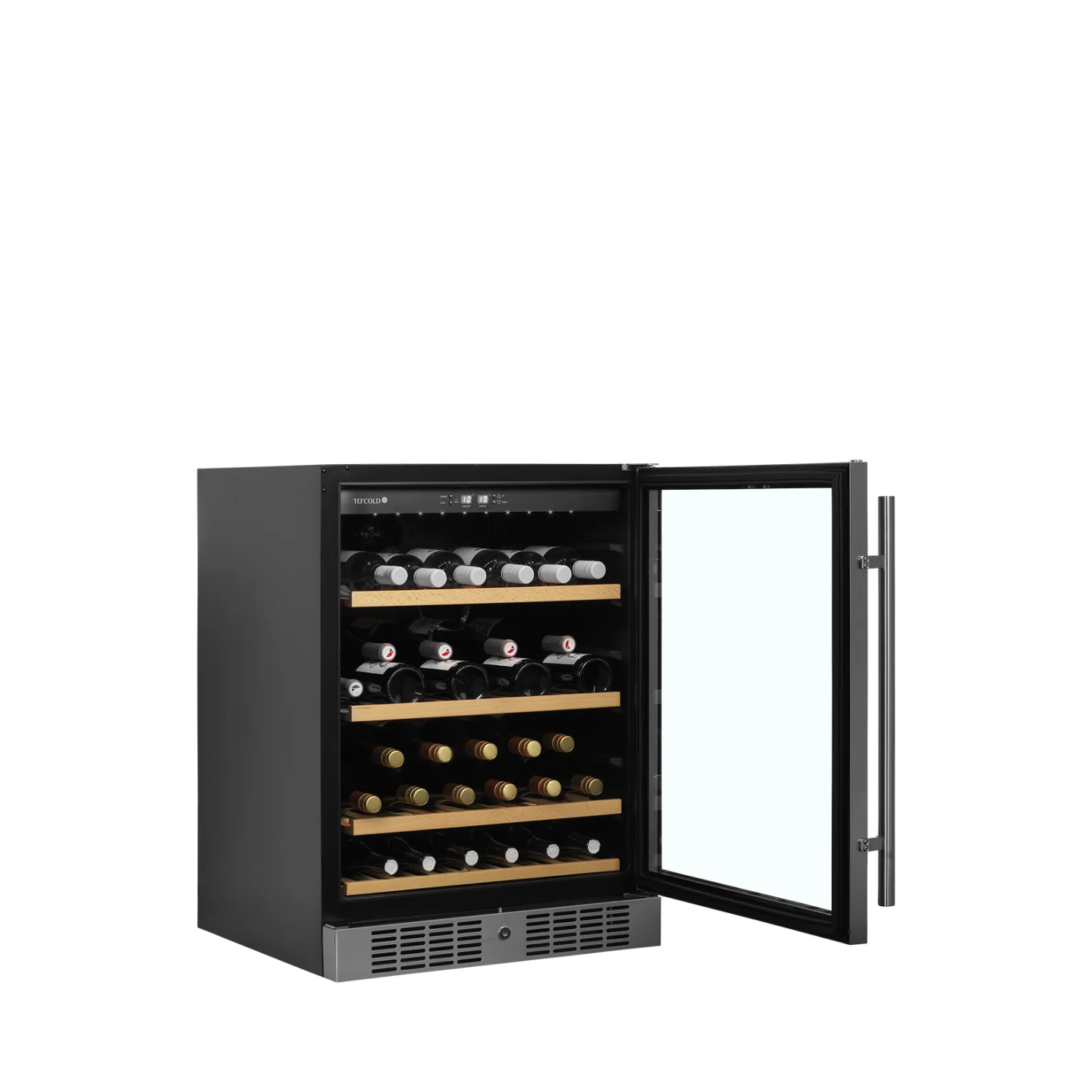 Cave à vin positive 1 zone TFW200-S Noir 34130 TEFCOLD-mondialchr.com