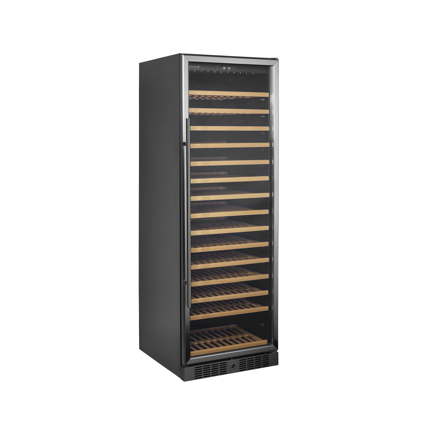 Cave à vin positive 2 zonesTFW400-2F Noir 34132 TEFCOLD-mondialchr.com