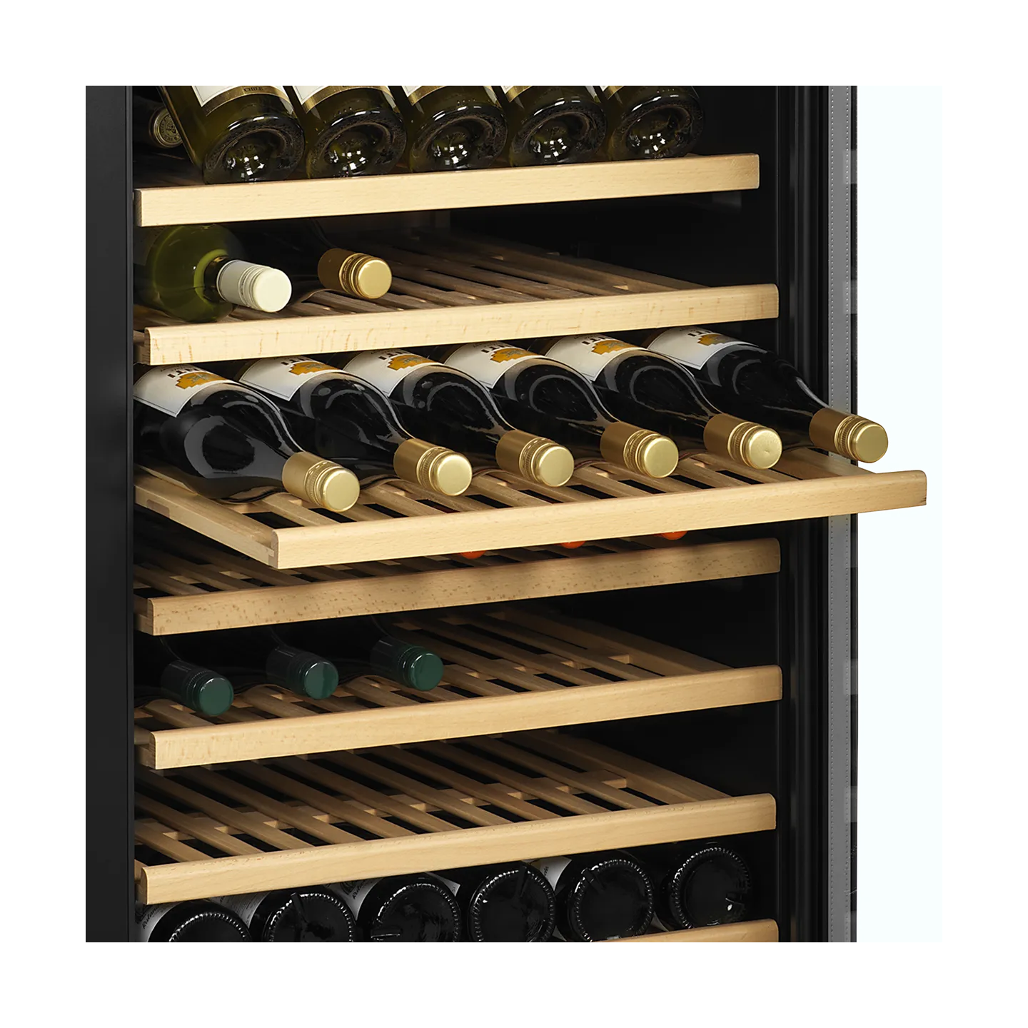 Cave à vin positive 1 zone TFW400-S Noir 34133 TEFCOLD-mondialchr.com