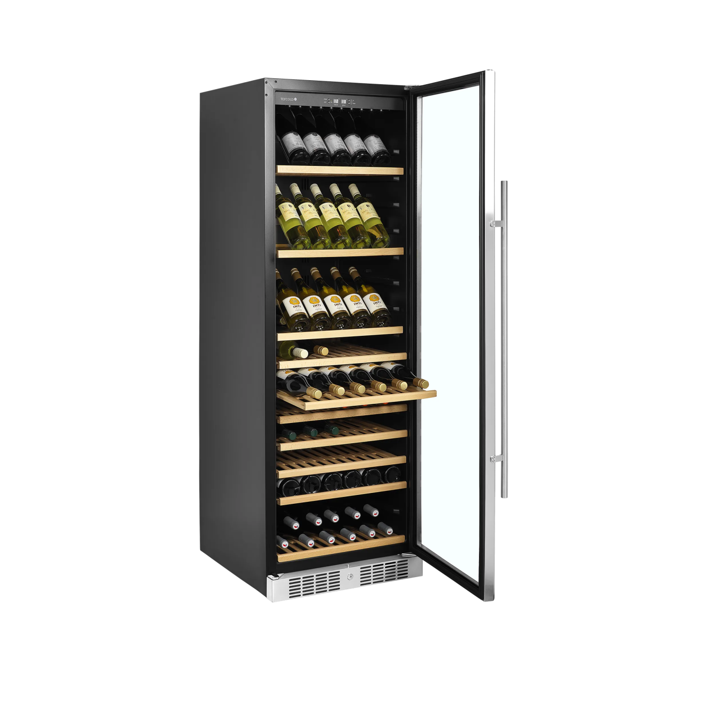 Cave à vin positive 1 zone TFW400-S Noir 34133 TEFCOLD-mondialchr.com