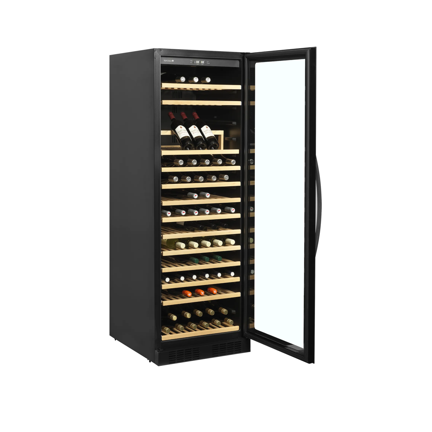 Cave à vin positive 1 zone TFW400-f Noir 34134 TEFCOLD-mondialchr.com