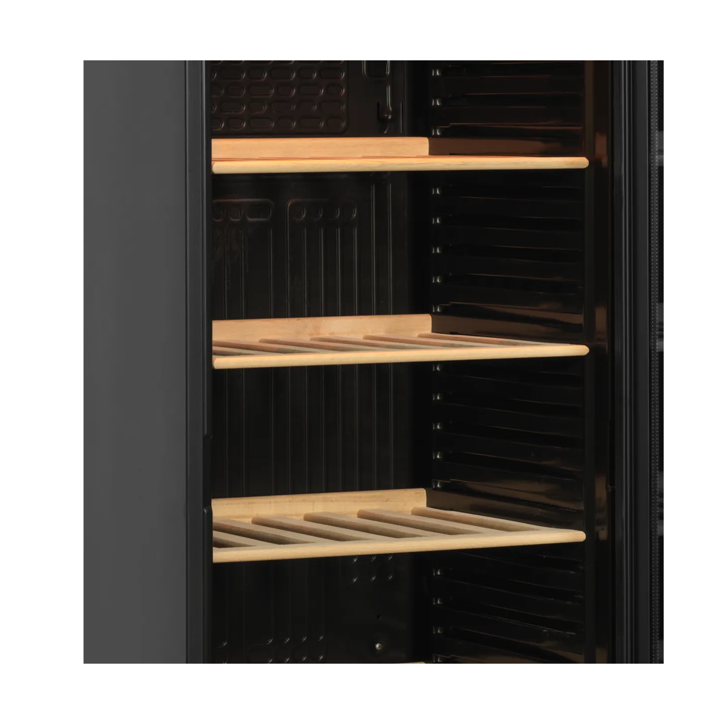Vitrine réfrigérée adaptés au vin positive 1 zone CPV1380E Noir 37800 TEFCOLD-mondialchr.com