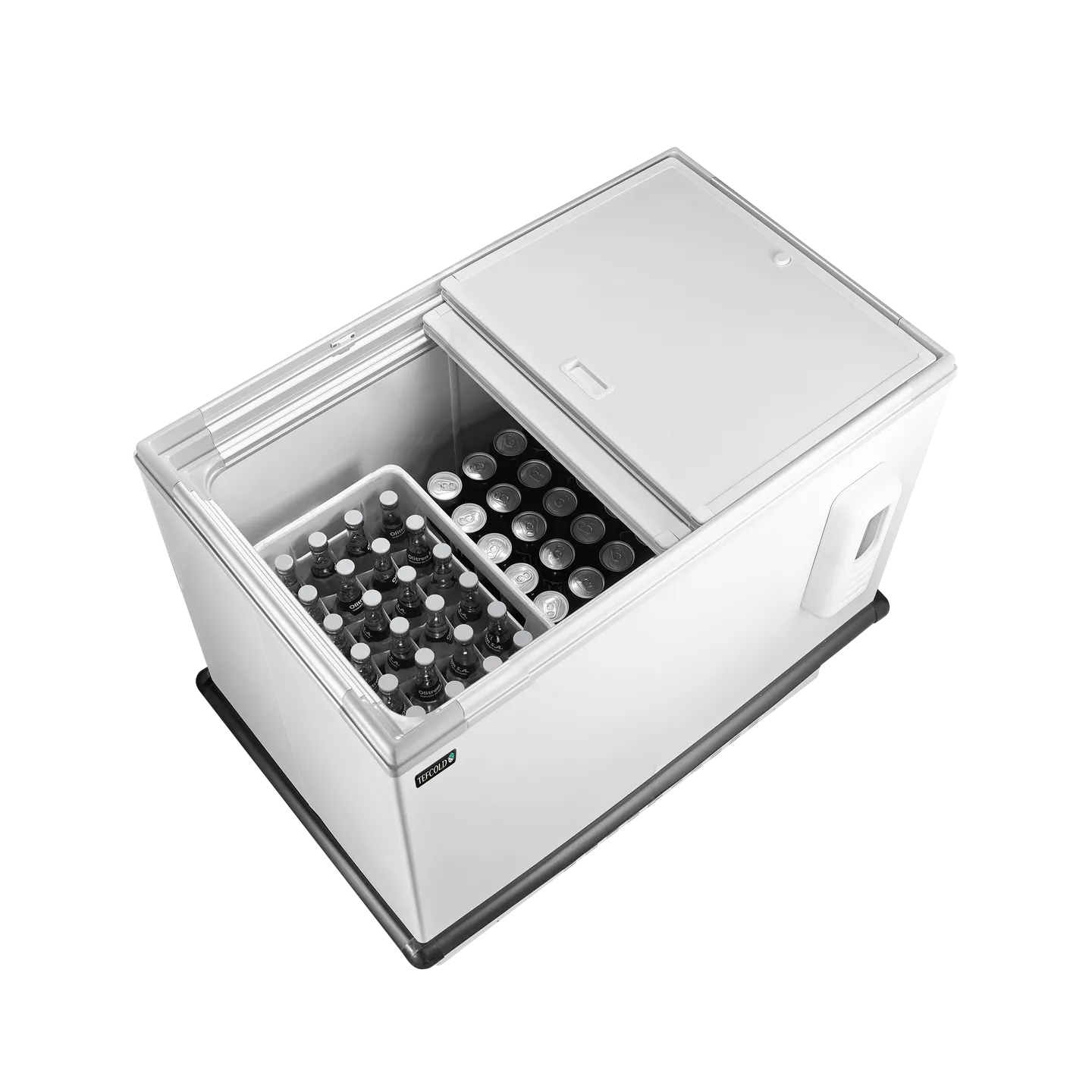Réfrigérateur à boissons coffre KBAK104PLUS (250 / 226 L) blanc 48009 TEFCOLD-mondialchr.com