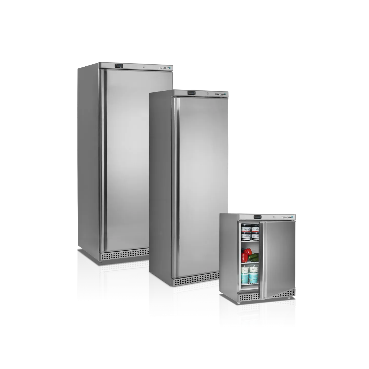 Refroidisseur de stockage UR400X1 ( 361 / 350 L) Inox 54859 TEFCOLD-mondialchr.com