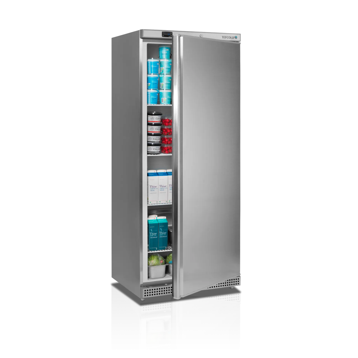 Refroidisseur de stockage UR600X1 ( 620 / 570 L) Inox 54863 TEFCOLD-mondialchr.com