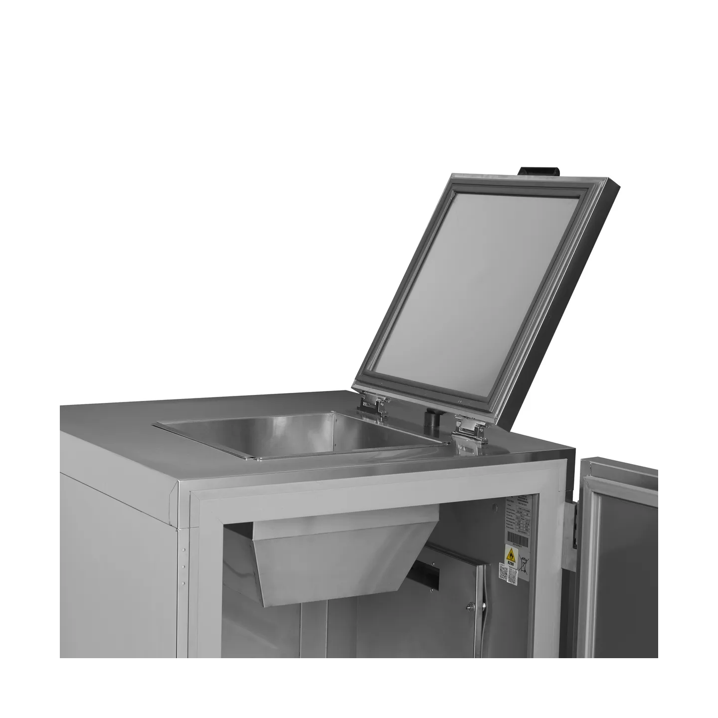 Poubelle réfrigérée WBC 480 Inox 44597 TEFCOLD-mondialchr.com