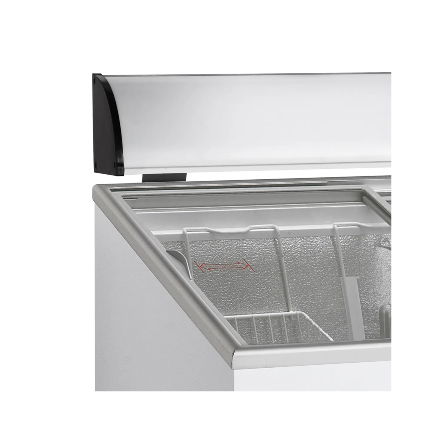 Congélateur vitré de crème glacée ST160 (115 / 105) 16281 TEFCOLD-mondialchr.com