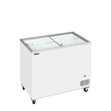 Congélateur vitré de crème glacée IC301SC (296 / 255) blanc 49739 TEFCOLD-mondialchr.com