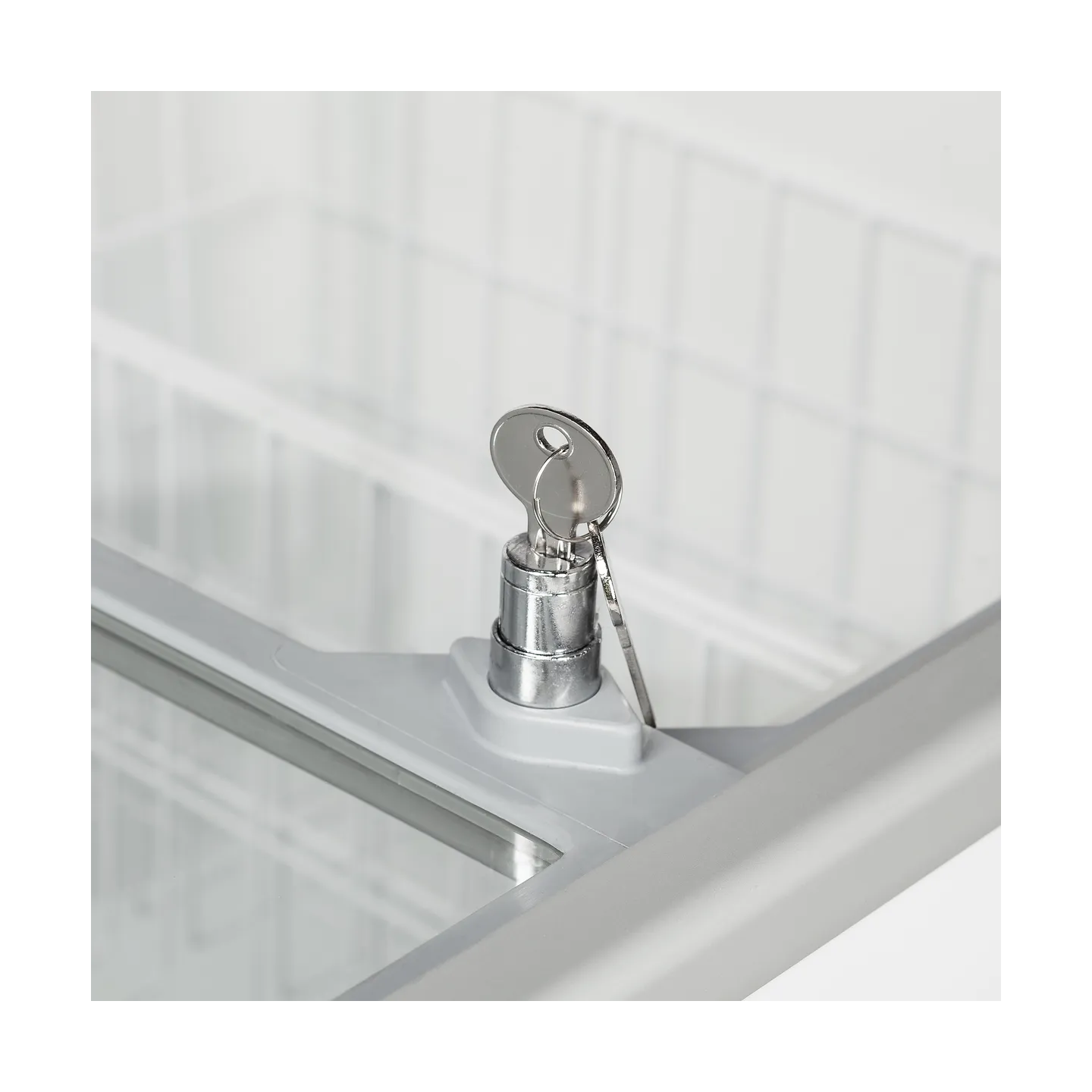 Congélateur vitré de crème glacée IC401SC ( 401 / 350)blanc 49761 TEFCOLD-mondialchr.com