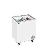 Congélateur vitré de crème glacée IC201SC (191 / 165) blanc 48829 TEFCOLD-mondialchr.com