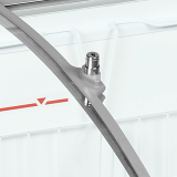 Congélateur vitré de crème glacée IC201SCEB (176 / 157) blanc 48837 TEFCOLD-mondialchr.com