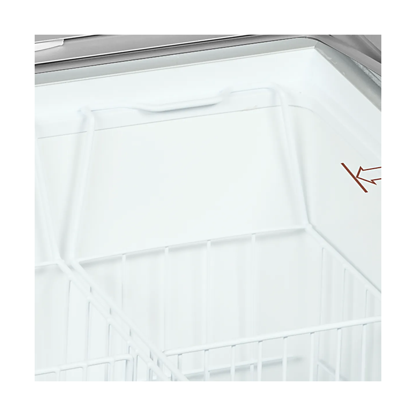 Congélateur vitré de crème glacée IC201SCEB (176 / 157) blanc 48837 TEFCOLD-mondialchr.com