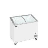 Congélateur vitré de crème glacée IC301SCEB (264 / 230) blanc 48839 TEFCOLD-mondialchr.com