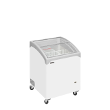 Congélateur vitré de crème glacée INIC101SCEB (130 / 115) blanc 48847 TEFCOLD-mondialchr.com