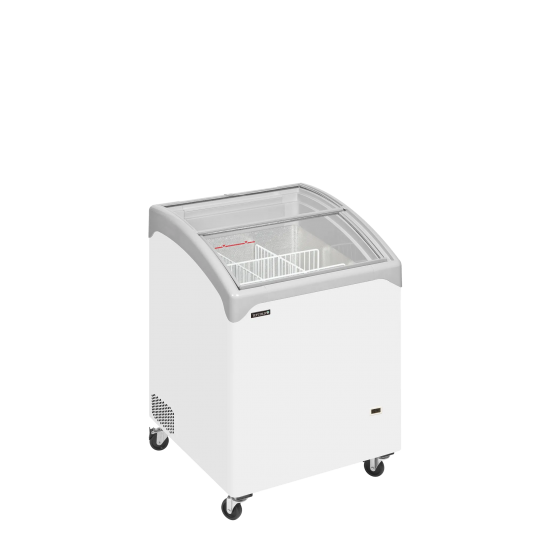 Congélateur vitré de crème glacée INIC101SCEB (130 / 115) blanc 48847 TEFCOLD-mondialchr.com