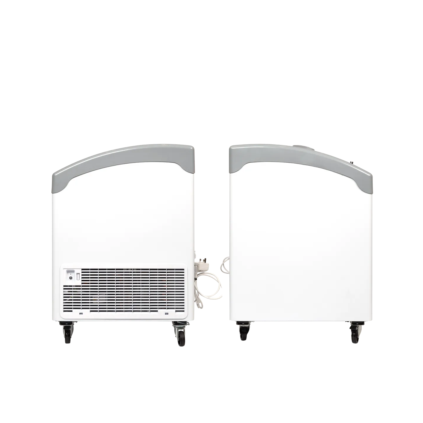 Congélateur vitré de crème glacée NIC501SCEB (475 / 367) blanc 48864 TEFCOLD-mondialchr.com