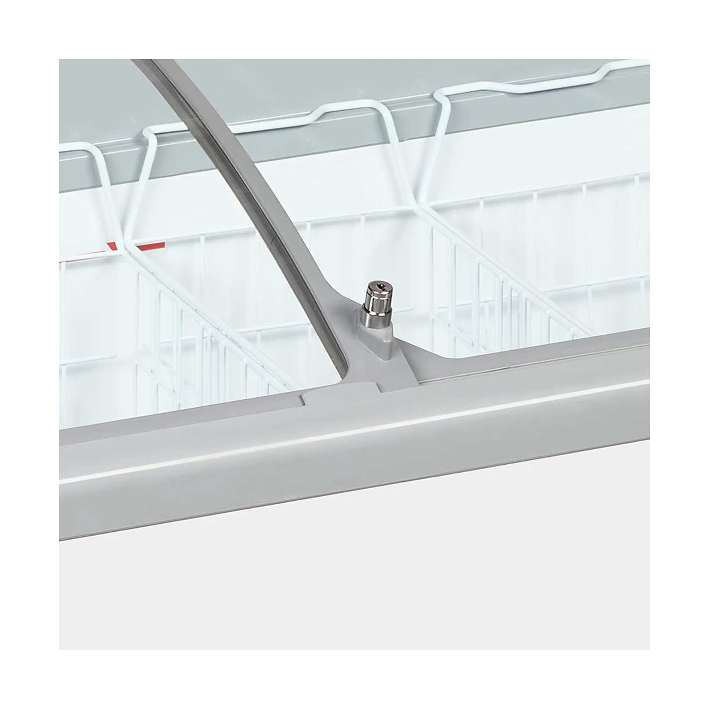 Congélateur vitré de crème glacée NIC301SCEB ( 286 / 218) blanc 49759 TEFCOLD-mondialchr.com