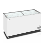 Congélateur vitré de crème glacée IC501SC (491 / 430) blanc 49767 TEFCOLD-mondialchr.com