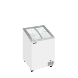 Congélateur vitré de crème glacée IC101SCEB LED (100 / 85) blanc 49261 TEFCOLD-mondialchr.com