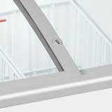 Congélateur vitré de crème glacée IC101SCEB LED (100 / 85) blanc 49261 TEFCOLD-mondialchr.com
