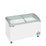 Congélateur vitré de crème glacée NIC401SCEB (388 / 298) blanc 48861 TEFCOLD-mondialchr.com