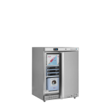 Congélateur de stockage UF200S ( 200 / 120 L) Inox 33640 TEFCOLD-mondialchr.com