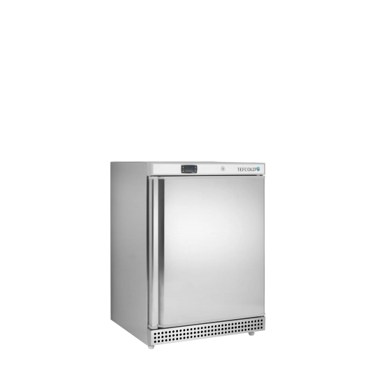 Congélateur de stockage UF200S ( 200 / 120 L) Inox 33640 TEFCOLD-mondialchr.com
