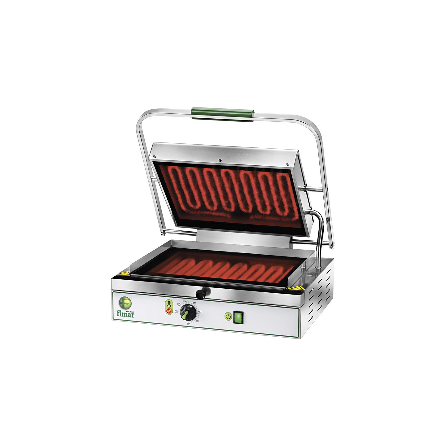 Grill Panini Vitrocéramique Lisse Lisse  Large Simple Fimar