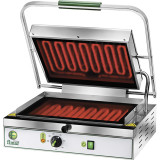 Grill Panini Vitrocéramique Lisse Rainurée  Large Simple Fimar