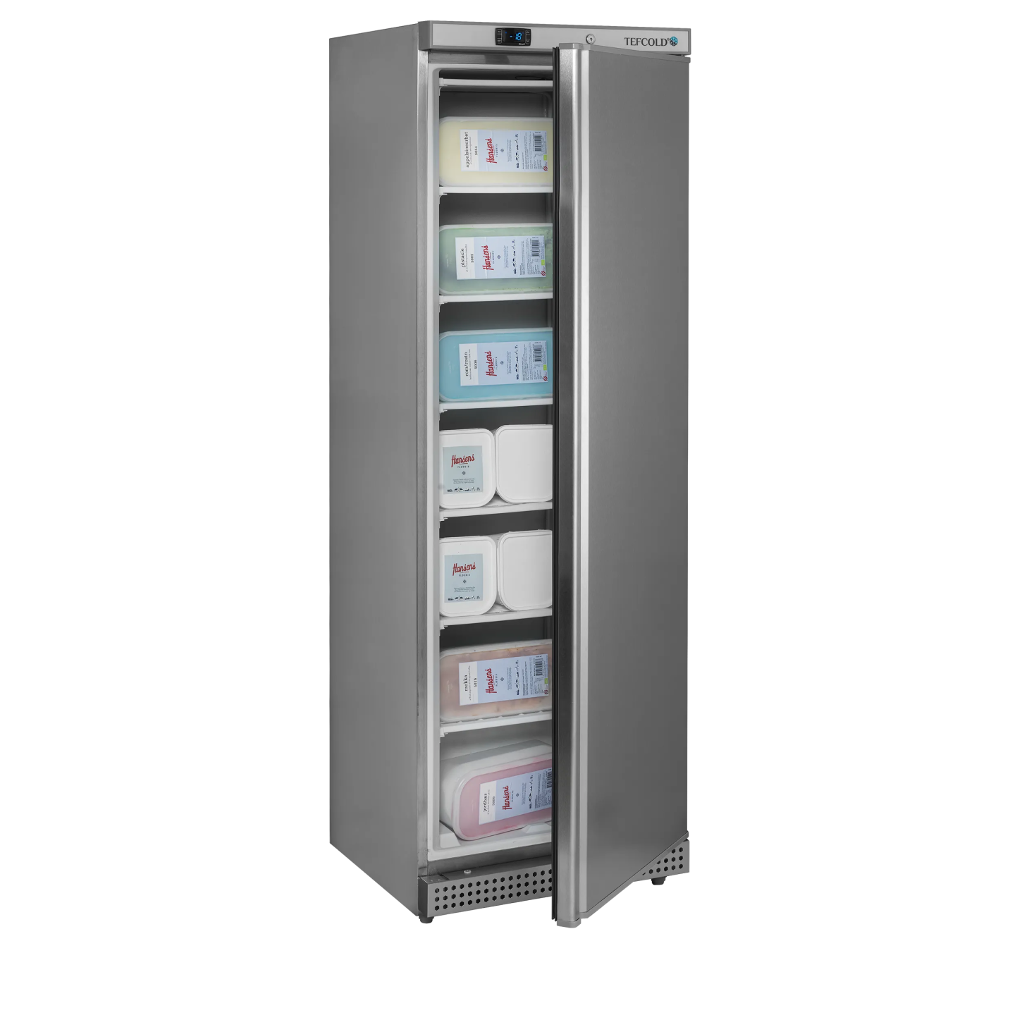 Congélateur de stockage UF400S (400 / 340 L) Inox 33855 TEFCOLD-mondialchr.com