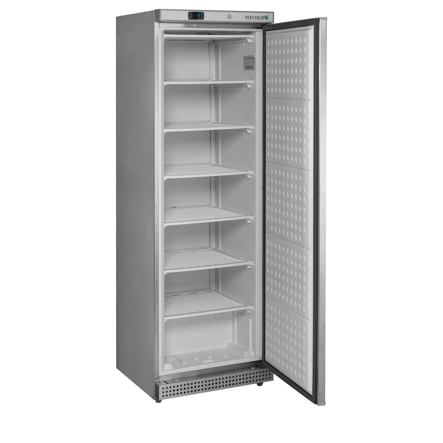 Congélateur de stockage UF400S (400 / 340 L) Inox 33855 TEFCOLD-mondialchr.com
